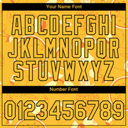 Custom Yellow Black 3D Pattern Design Summer Holiday Fruit Performance T-Shirt