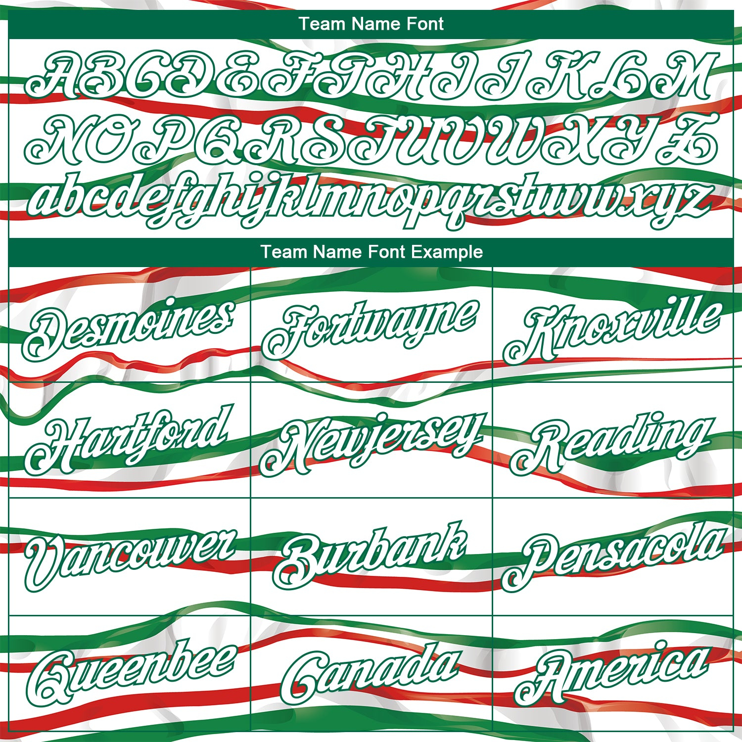 Custom White Kelly Green-Red 3D Mexico Performance T-Shirt