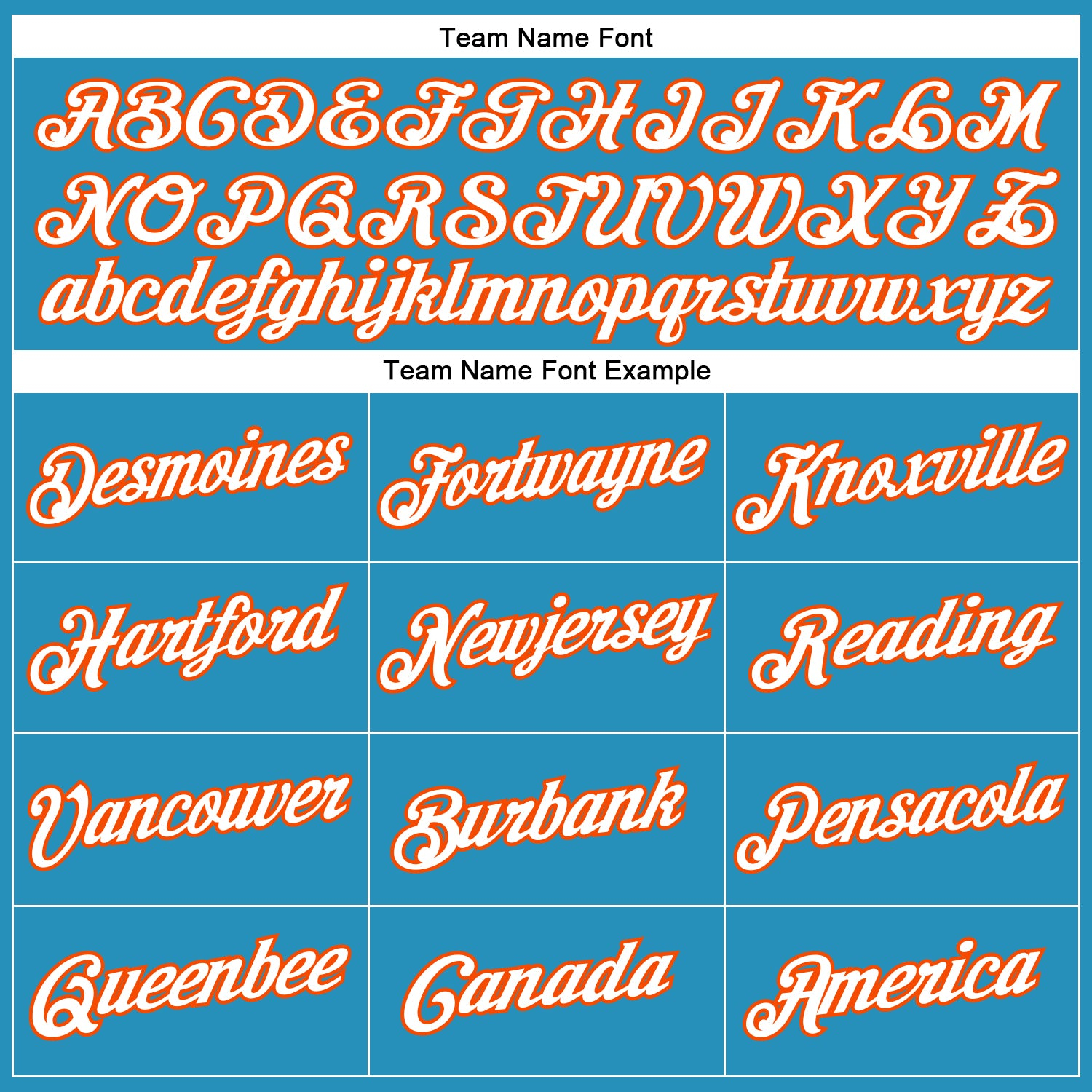 Custom Panther Blue White-Orange Performance T-Shirt