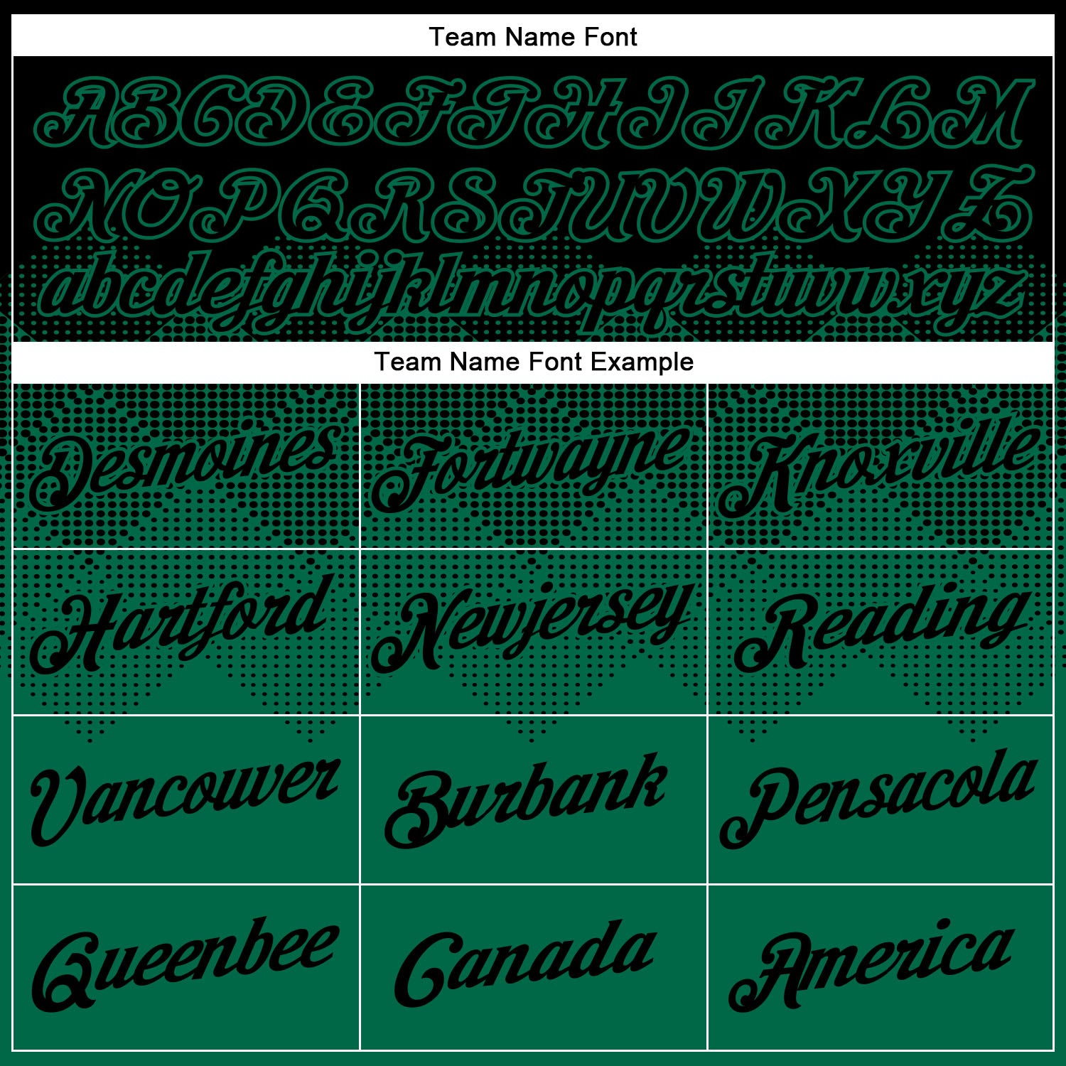 Custom Black Kelly Green 3D Pattern Design Gradient Square Shapes Performance T-Shirt