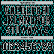 Custom Black Aqua-White 3D Esports Performance T-Shirt