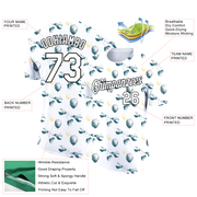 Custom White Black 3D Pattern Design Balloon And Tool Wrench Labor Day Performance T-Shirt