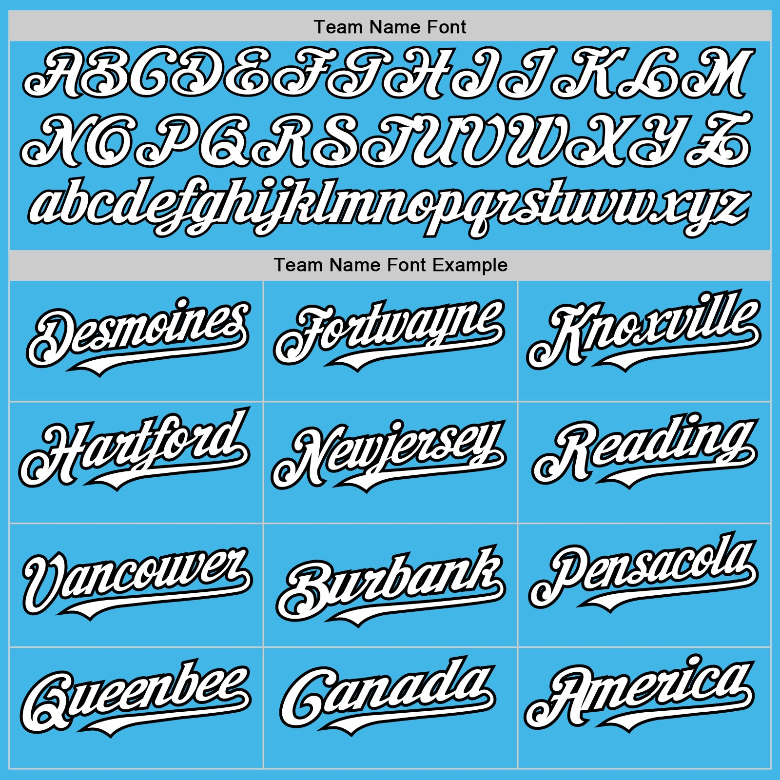 Custom Sky Blue Black Pinstripe White Two-Button Unisex Softball Jersey