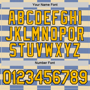 Custom Cream Gold Thunder Blue-Black 3D Esports Performance T-Shirt