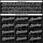 Custom Black White 3D Pattern Design Hawaii Palm Trees Performance T-Shirt