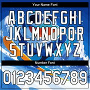 Custom Royal White-Black 3D Pattern Design Extreme Sport Cartoon Animal Frog Skiing Performance T-Shirt