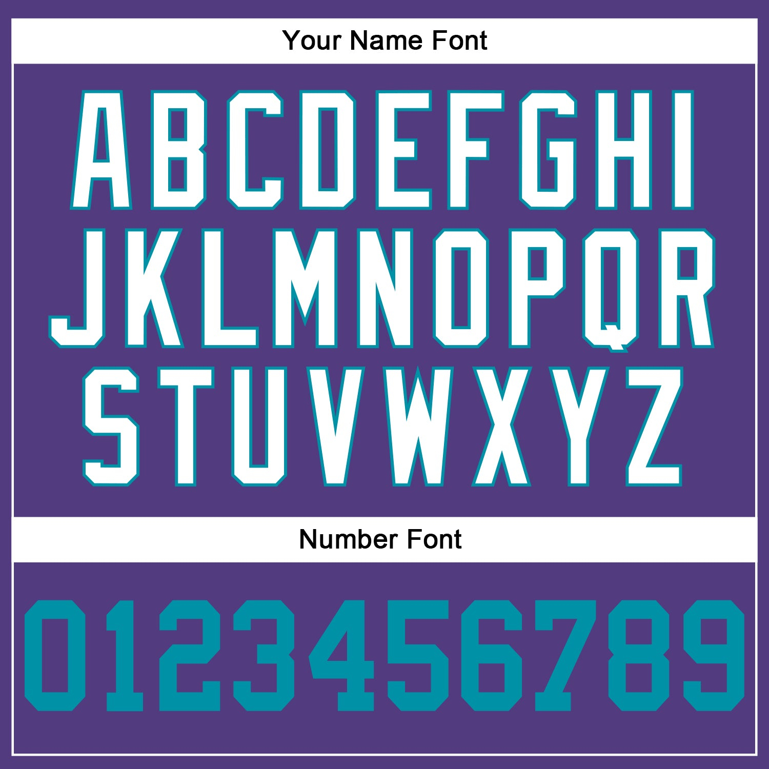 Custom Purple Teal-White Long Sleeve Performance T-Shirt