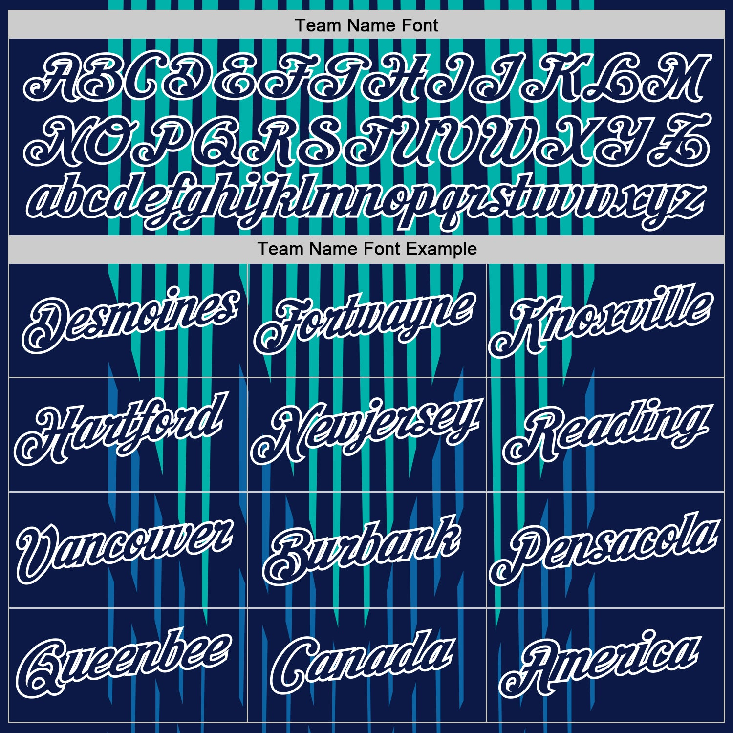 Custom Navy Blue-Aqua 3D Esports Performance T-Shirt