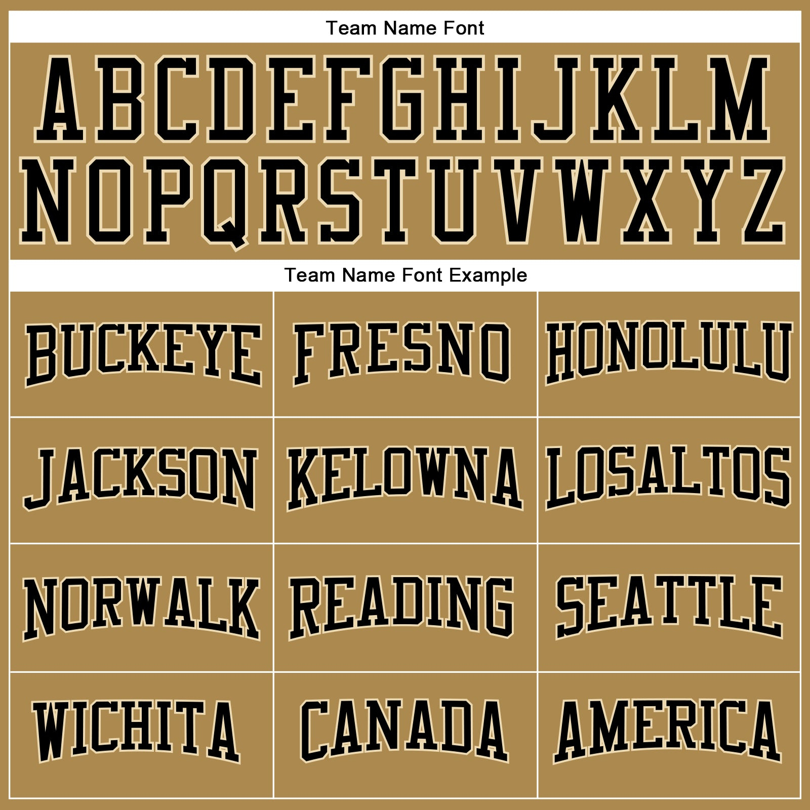 Custom Old Gold Black-Cream Long Sleeve Performance T-Shirt