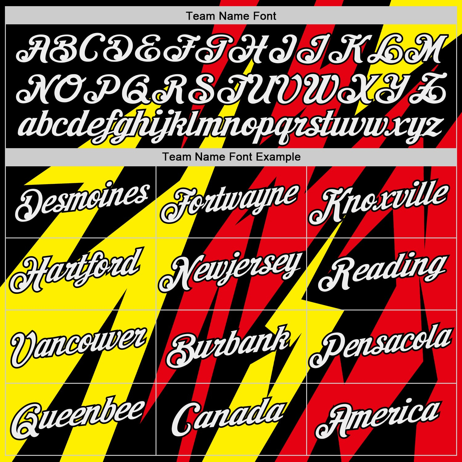 Custom Black Light Yellow-Fire Red 3D Esports Performance T-Shirt