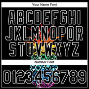 Custom Black White 3D Pattern Design Hawaii Style Glitter Pineapple Performance T-Shirt