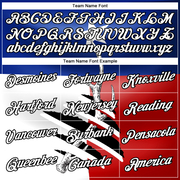 Custom Royal Red-Black 3D Animal Deer Hunting Texas Flag Long Sleeve Performance T-Shirt