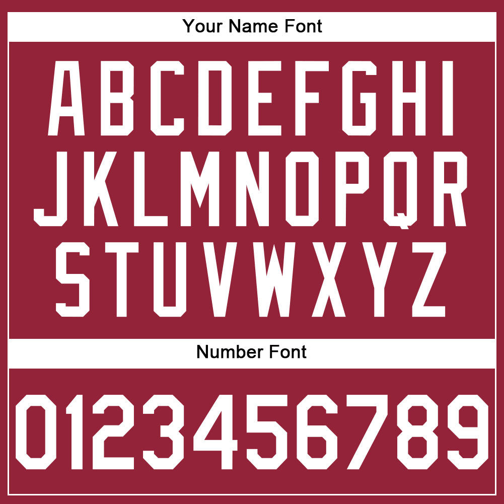 Custom Crimson White Performance T-Shirt