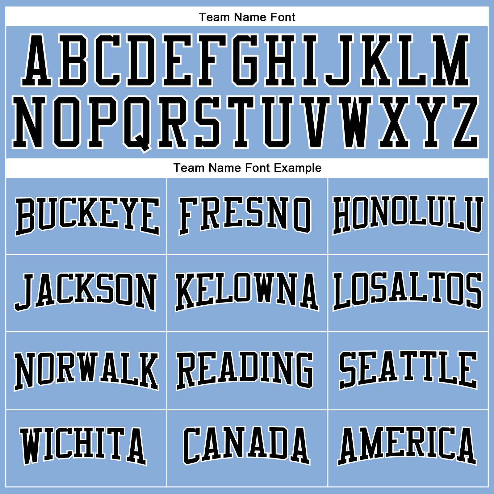 Custom Light Blue Black-White Long Sleeve Performance T-Shirt