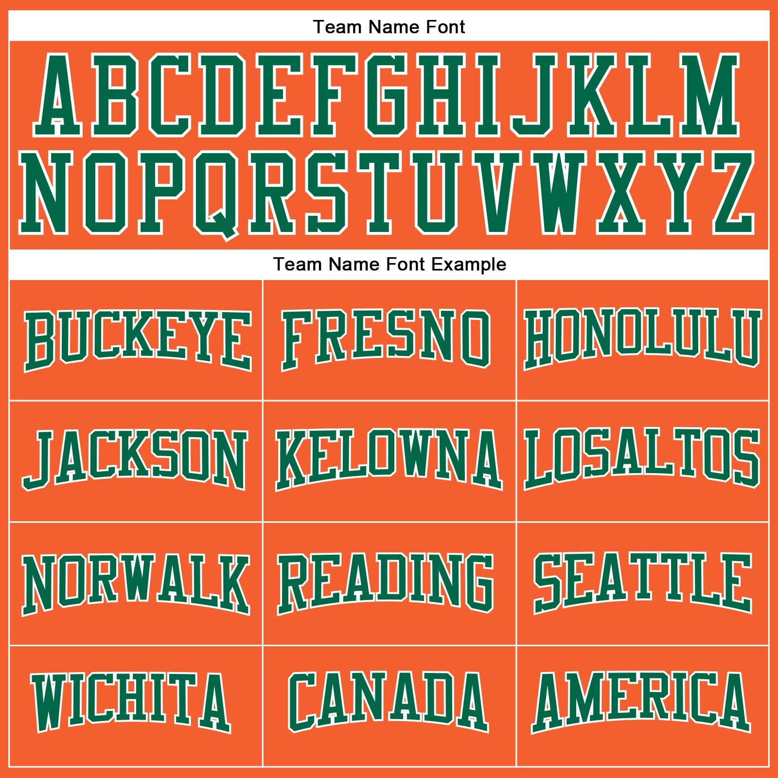 Custom Orange Kelly Green-White Long Sleeve Performance T-Shirt