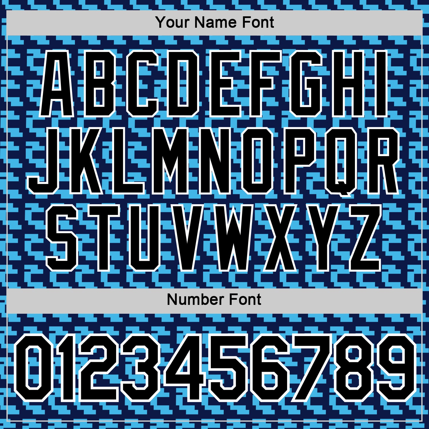 Custom Navy Black-Sky Blue 3D Esports Performance T-Shirt