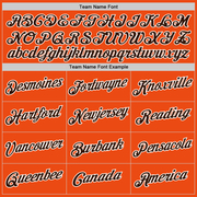 Custom Orange Brown-White Performance T-Shirt