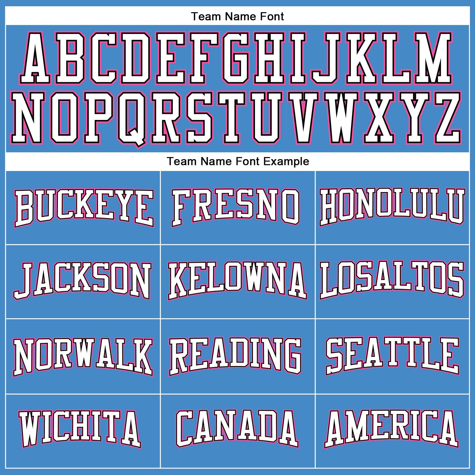 Custom Powder Blue Pink Black-White Long Sleeve Performance T-Shirt