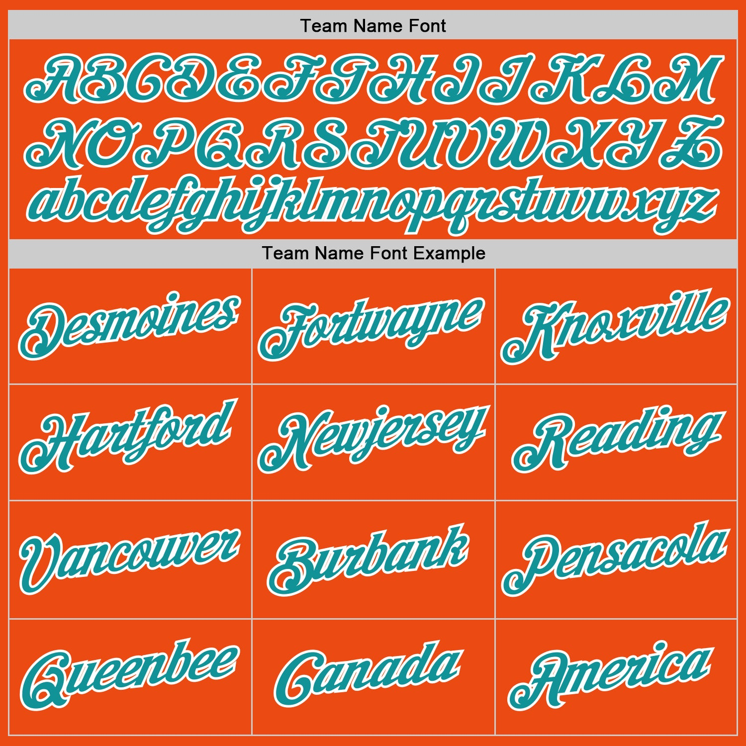 Custom Orange Teal-White Performance T-Shirt