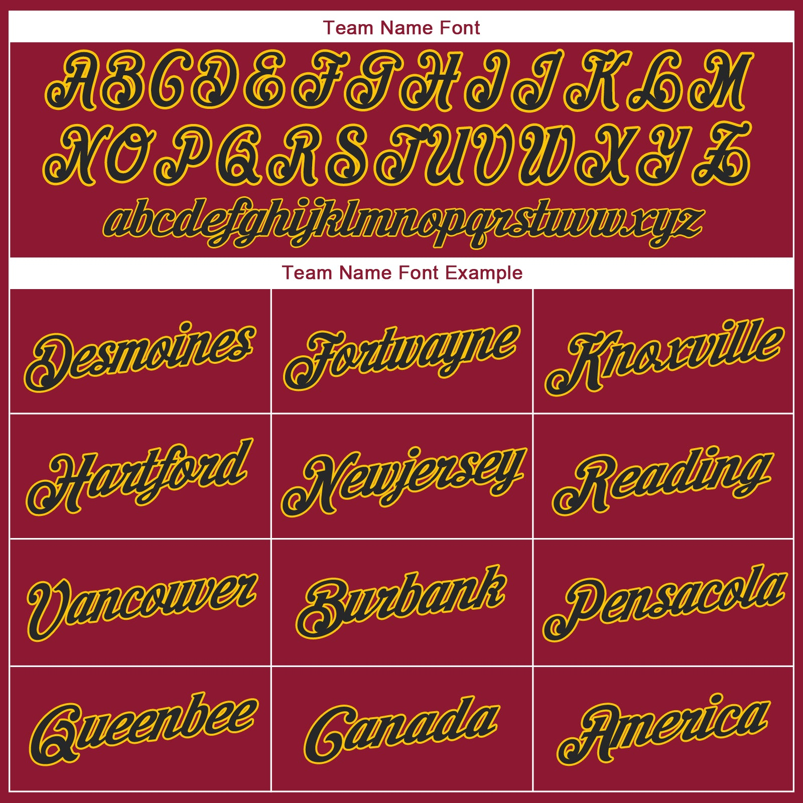 Custom Crimson Black-Gold Performance T-Shirt