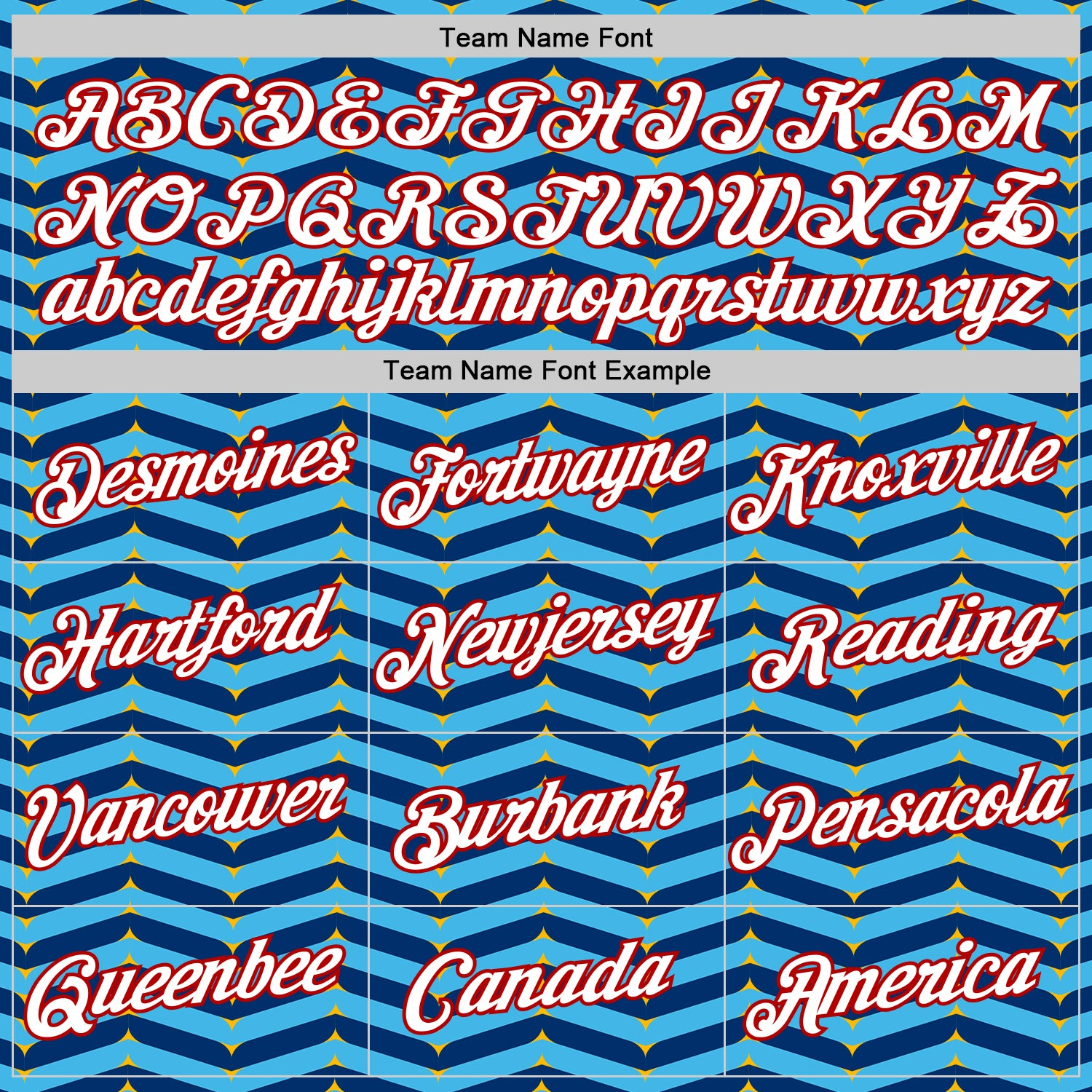 Custom Gold Sky Blue US Navy Blue-Red 3D Esports Performance T-Shirt