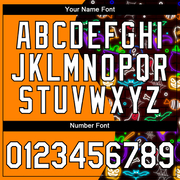 Custom Orange Brown-Black 3D Halloween Performance T-Shirt