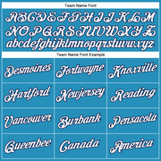 Custom Panther Blue White-Navy Performance T-Shirt