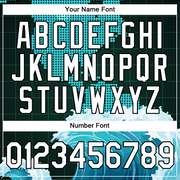 Custom Midnight Green White-Black 3D Pattern Design Travel Sailing Columbus Day Performance T-Shirt