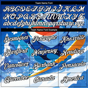 Custom Royal White-Black 3D Pattern Design Extreme Sport Cartoon Animal Frog Skiing Performance T-Shirt