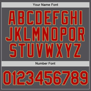 Custom Steel Gray Red-Old Gold Performance T-Shirt