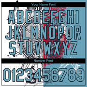 Custom Shadow Blue Black 3D Pattern Design Sailing Compass Columbus Day Performance T-Shirt