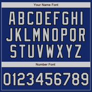 Custom Royal Gray-Black Two-Button Unisex Softball Jersey