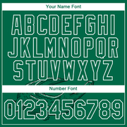 Custom Kelly Green White 3D Pattern Design Crocodile Performance T-Shirt