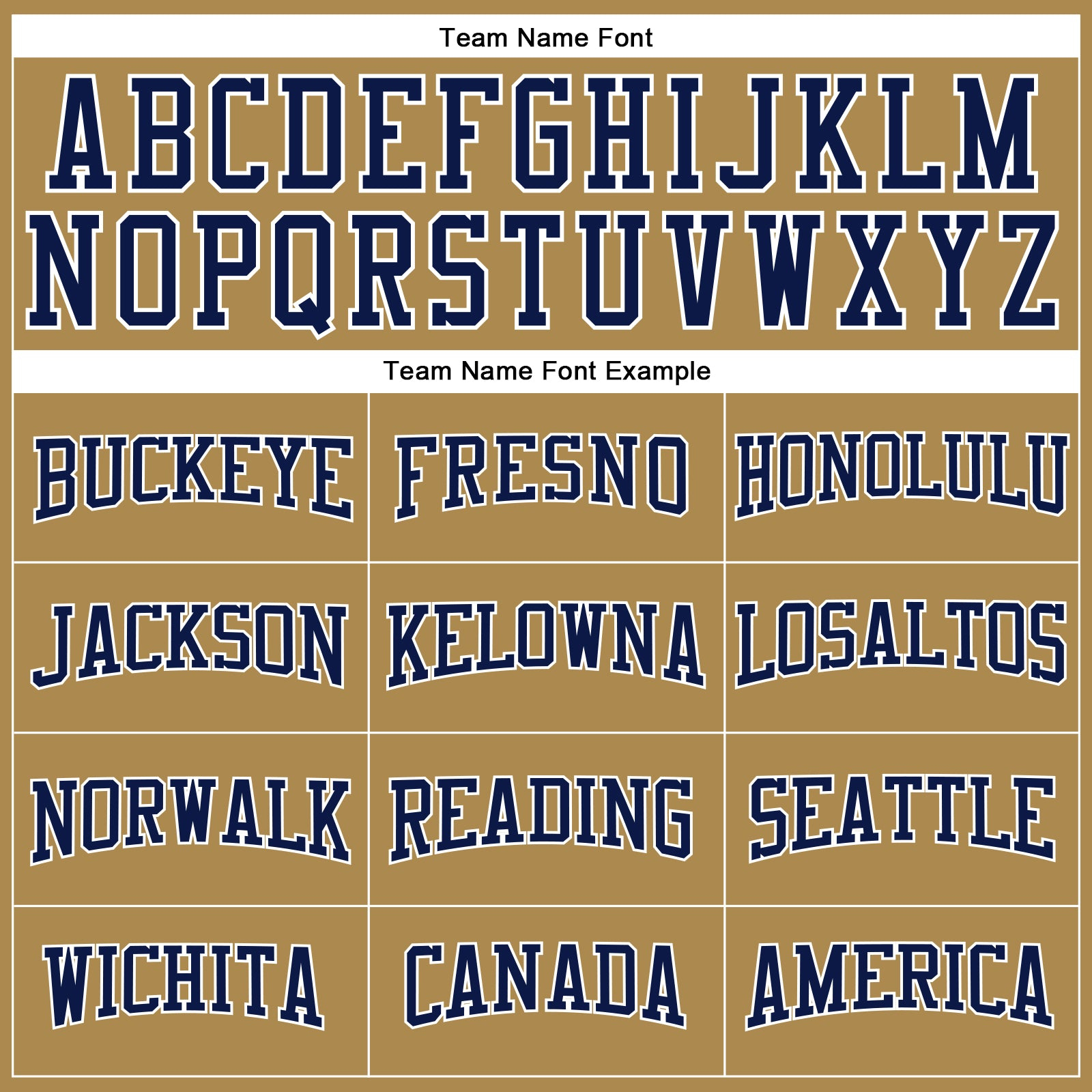 Custom Old Gold Navy-White Long Sleeve Performance T-Shirt