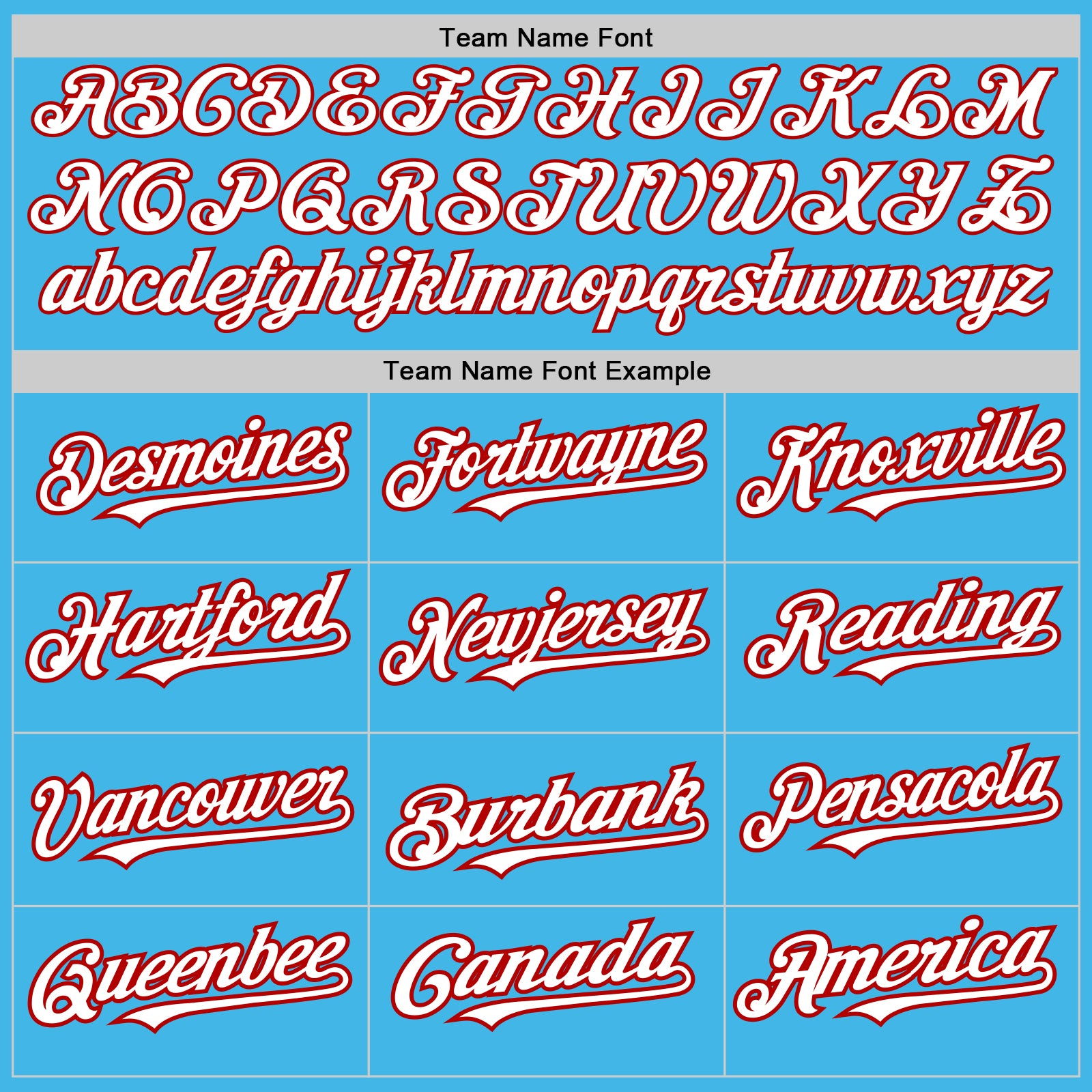 Custom Sky Blue Red Pinstripe White Two-Button Unisex Softball Jersey