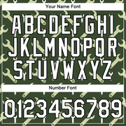 Custom Olive White-Black 3D Pattern Design Tool Wrench Labor Day Performance T-Shirt