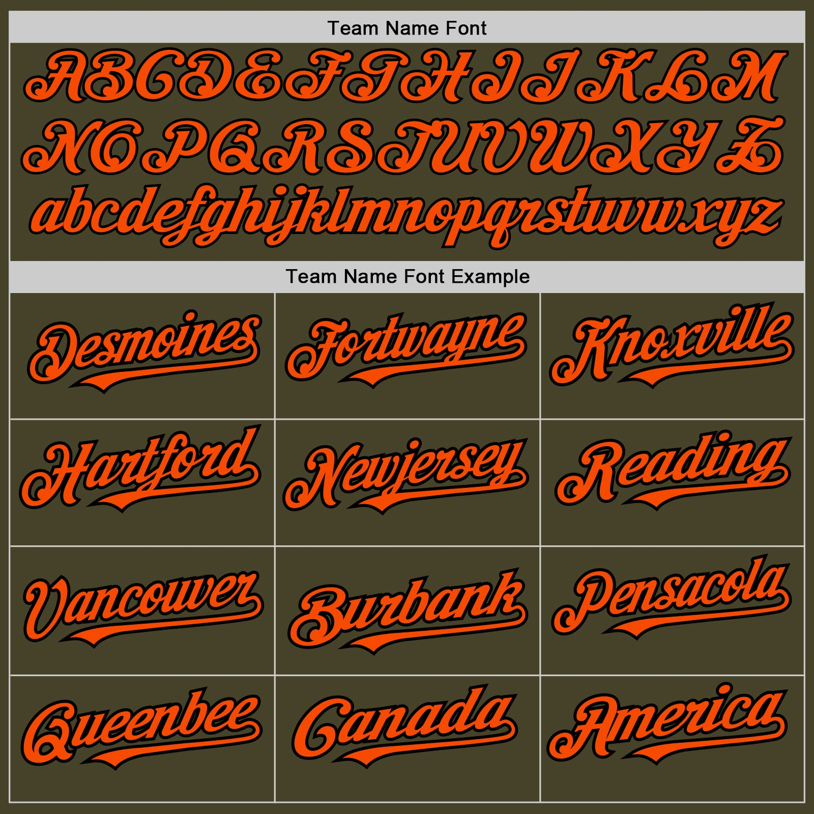 Custom Olive Black Pinstripe Orange Salute To Service Two-Button Unisex Softball Jersey