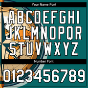 Custom Teal White-Black 3D Pattern Design Sailing Ship Compass Columbus Day Performance T-Shirt