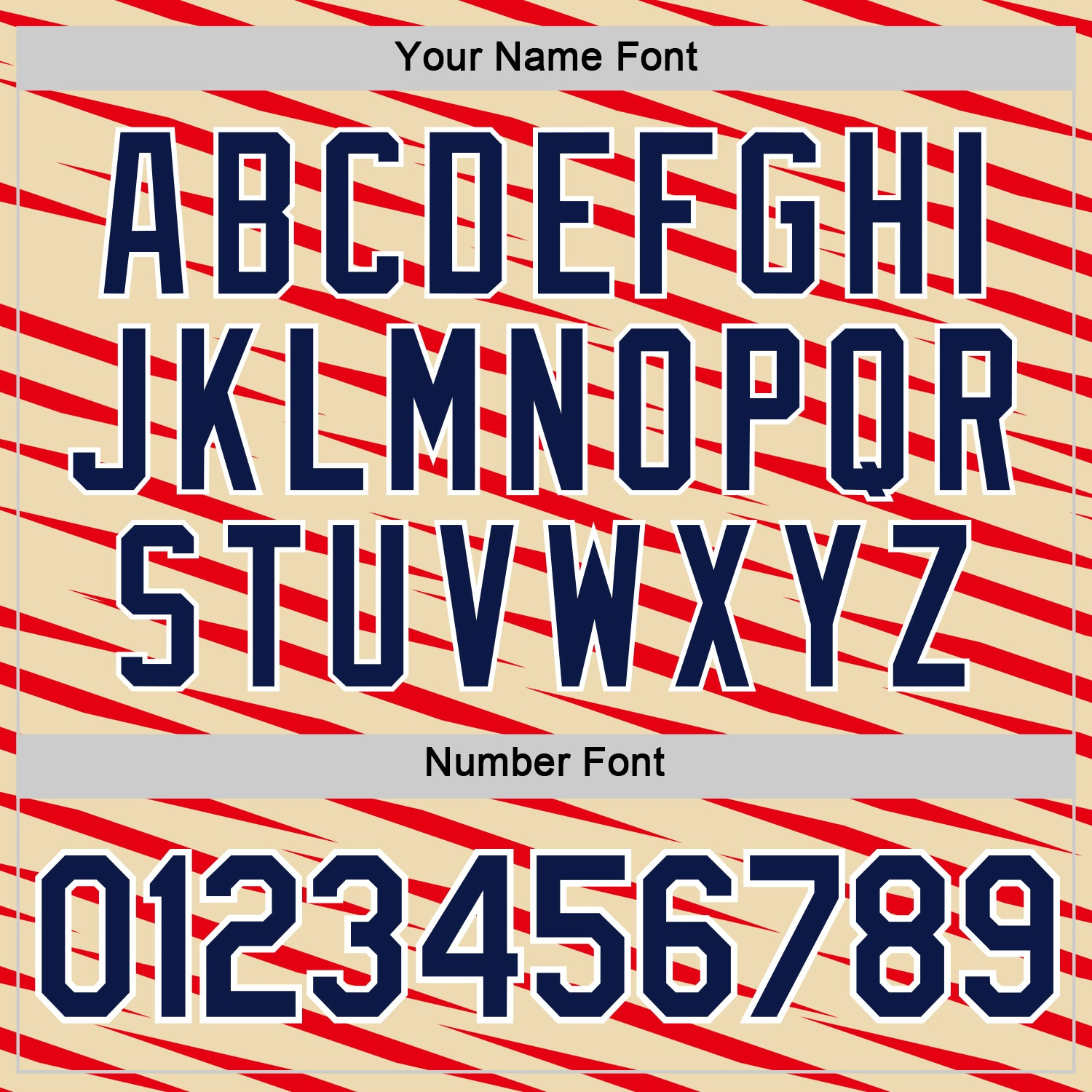 Custom Cream Navy-Fire Red 3D Esports Performance T-Shirt