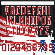 Custom Black Red-White 3D American Flag Patriotic Performance T-Shirt