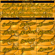 Custom Gold Black 3D Pattern Design Gold Ingot Money Theme Performance T-Shirt