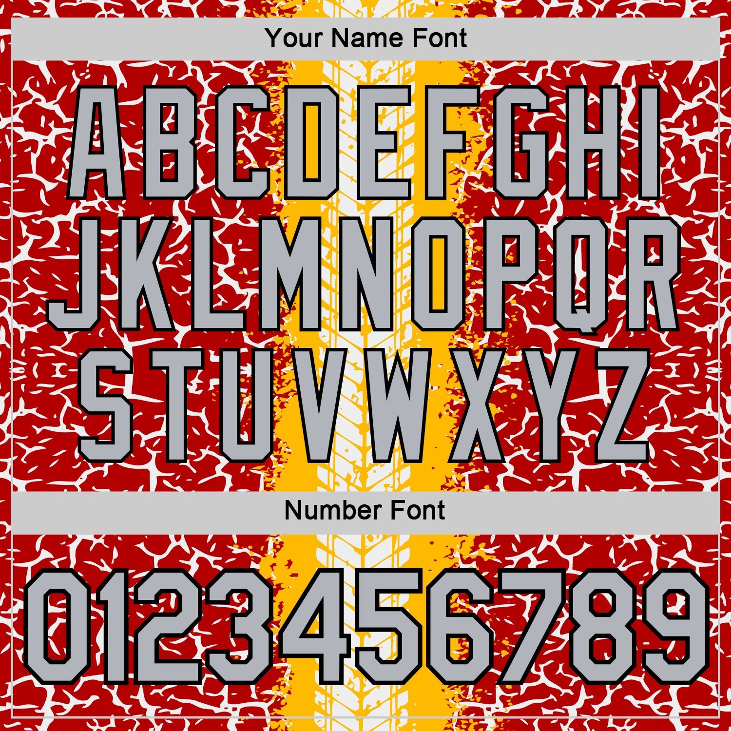 Custom Red Light Gray Gold-Black 3D Esports Performance T-Shirt