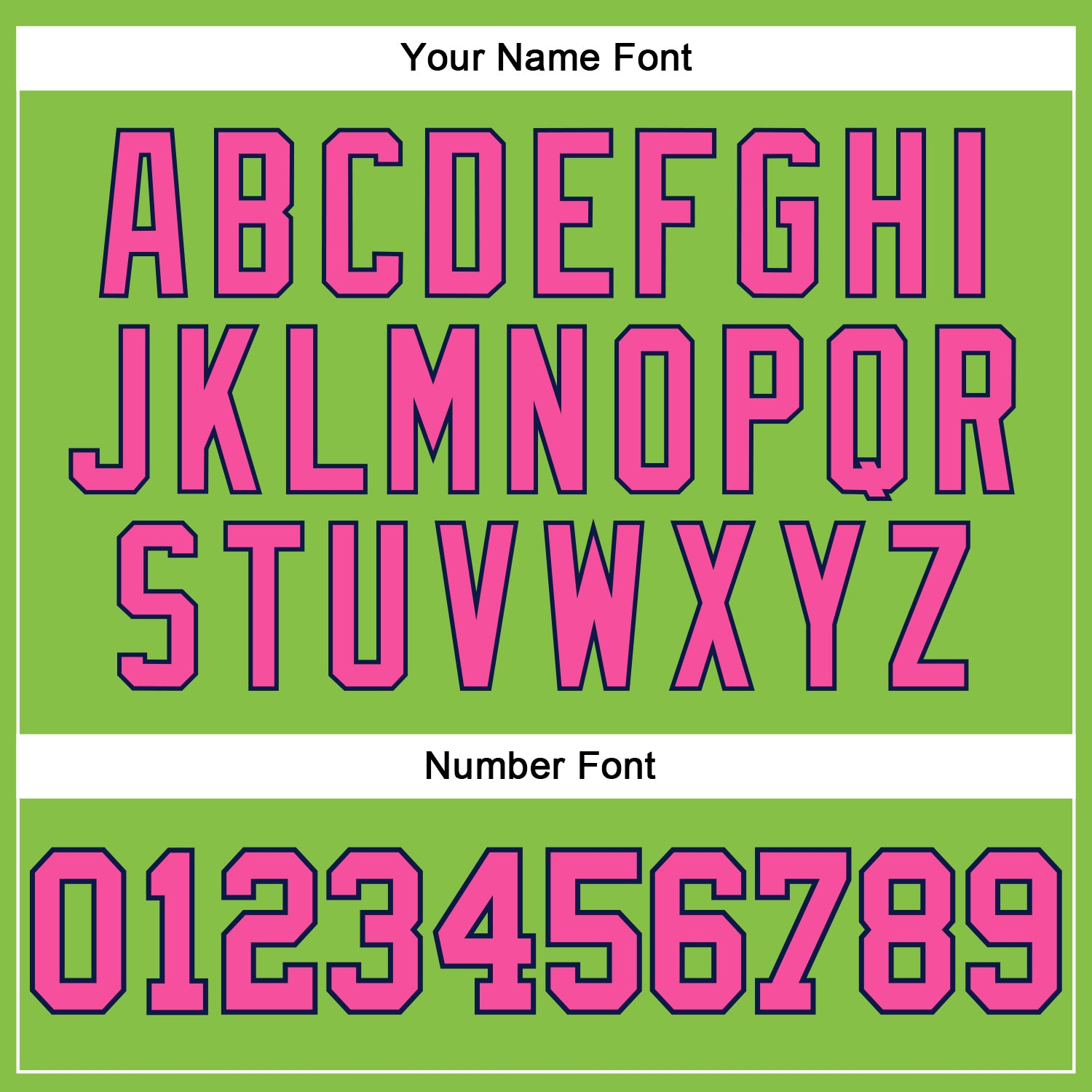 Custom Neon Green Pink-Navy Long Sleeve Performance T-Shirt