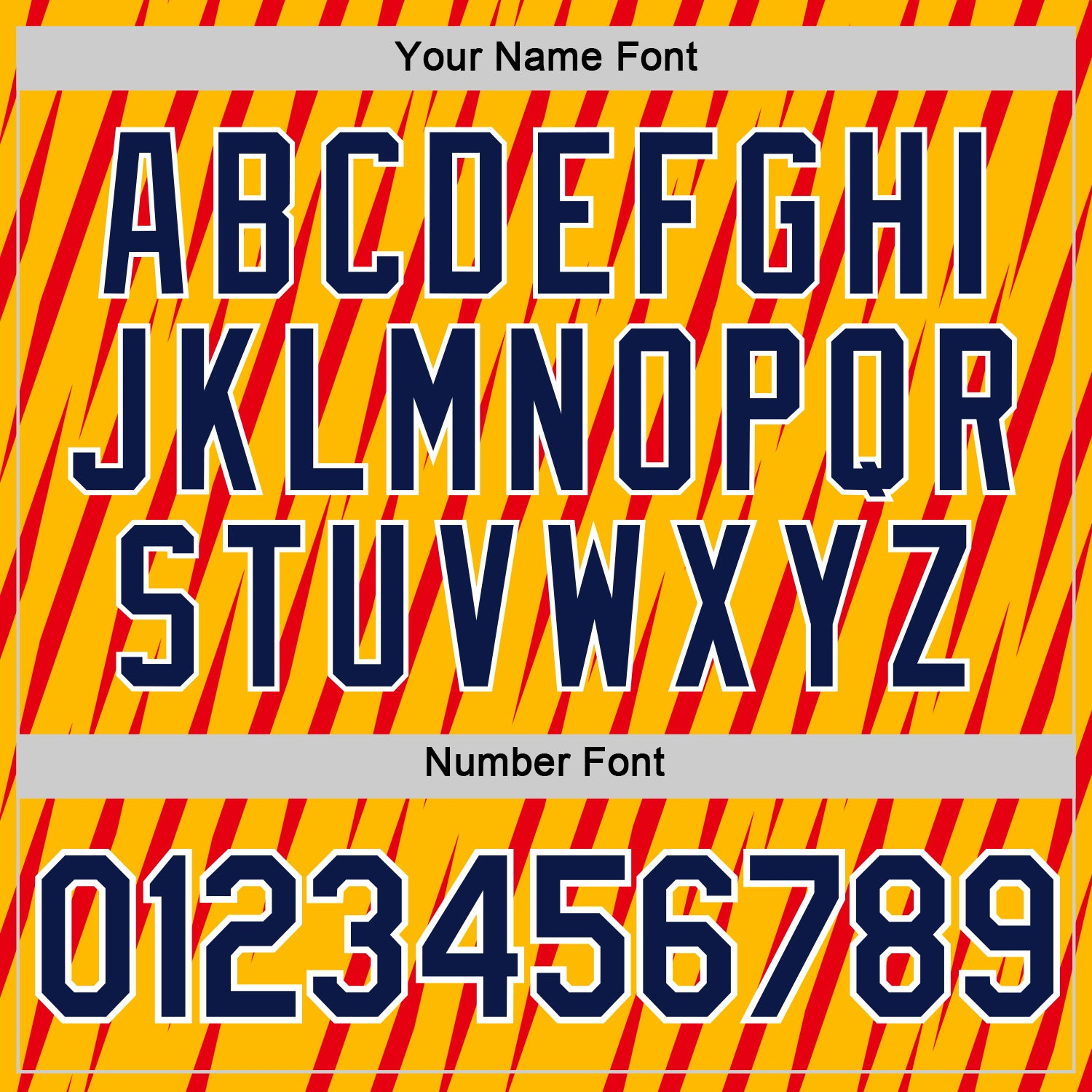 Custom Gold Navy-Fire Red 3D Esports Performance T-Shirt