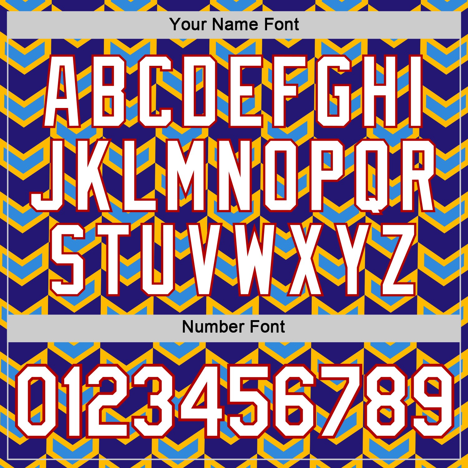 Custom Gold Dark Purple Powder Blue-Red 3D Esports Performance T-Shirt