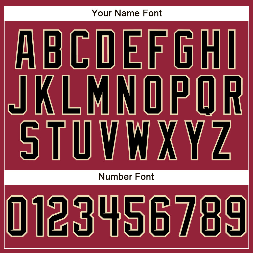 Custom Crimson Black-City Cream Performance T-Shirt