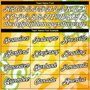 Custom Yellow White-Black 3D Pattern Design Dollar Sign Money Theme Performance T-Shirt