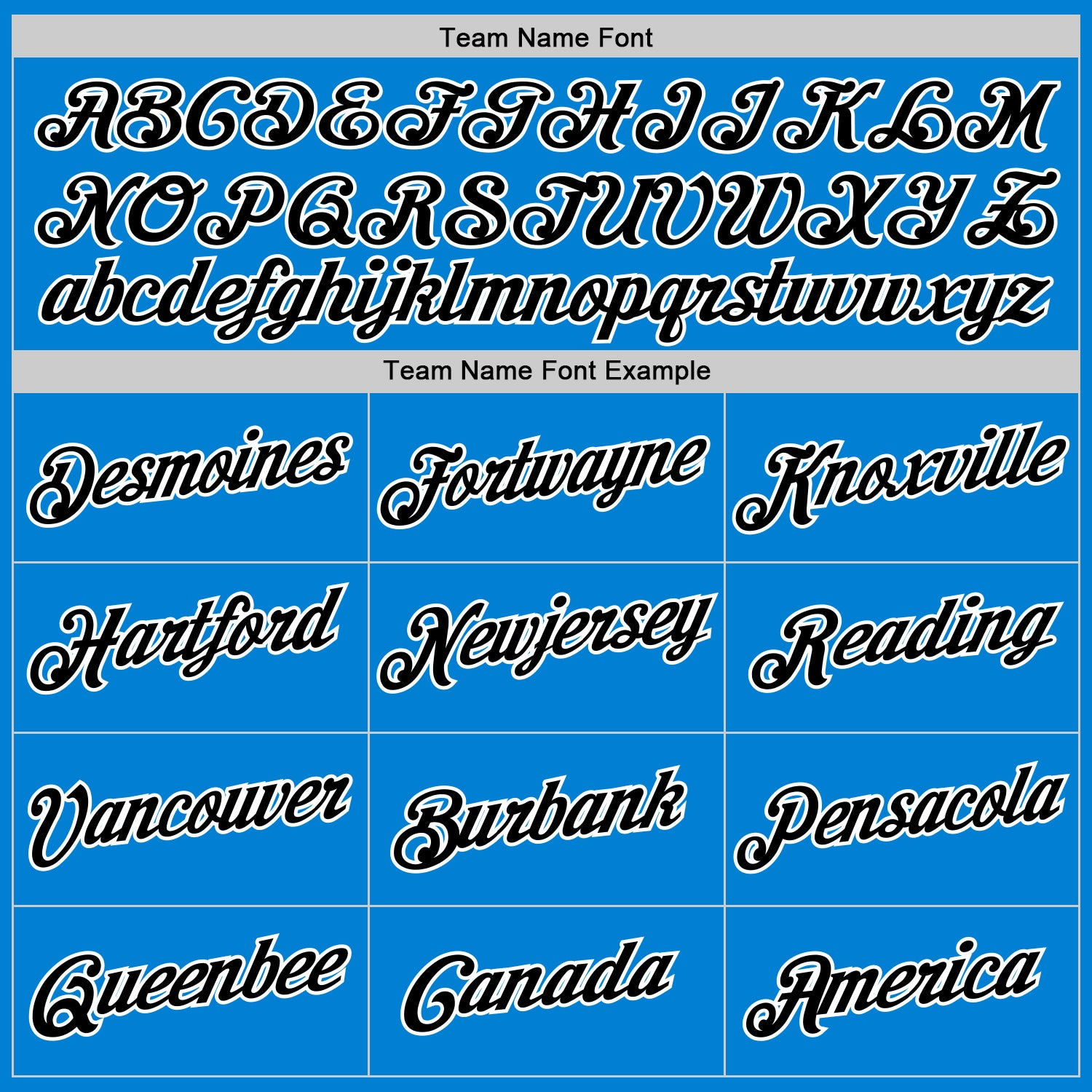 Custom Blue Black-White Performance T-Shirt