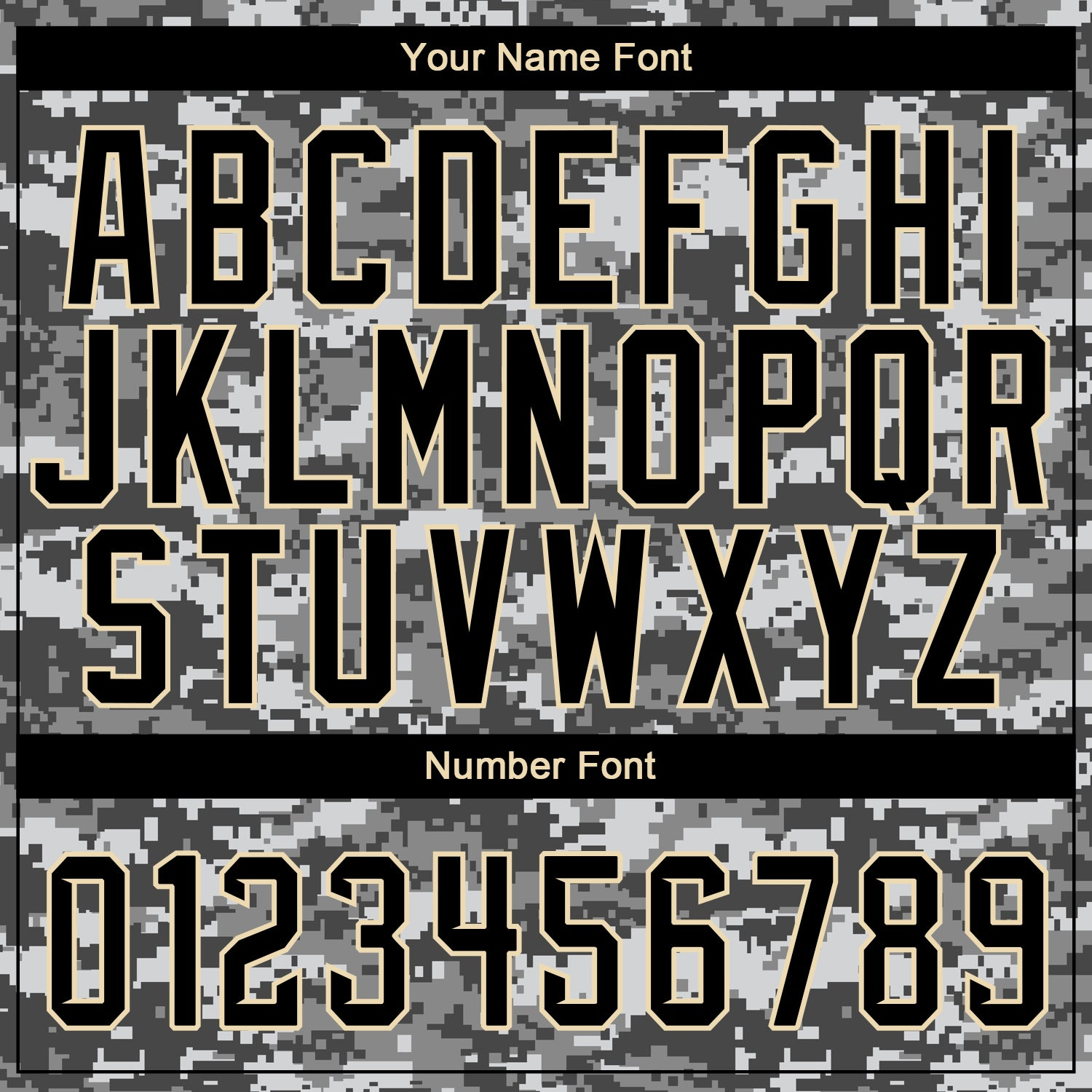 Custom Camo Black-Cream Performance Salute To Service T-Shirt