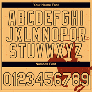 Custom Gold Crimson-Black 3D Pattern Design Cowboy Rodeo Performance T-Shirt